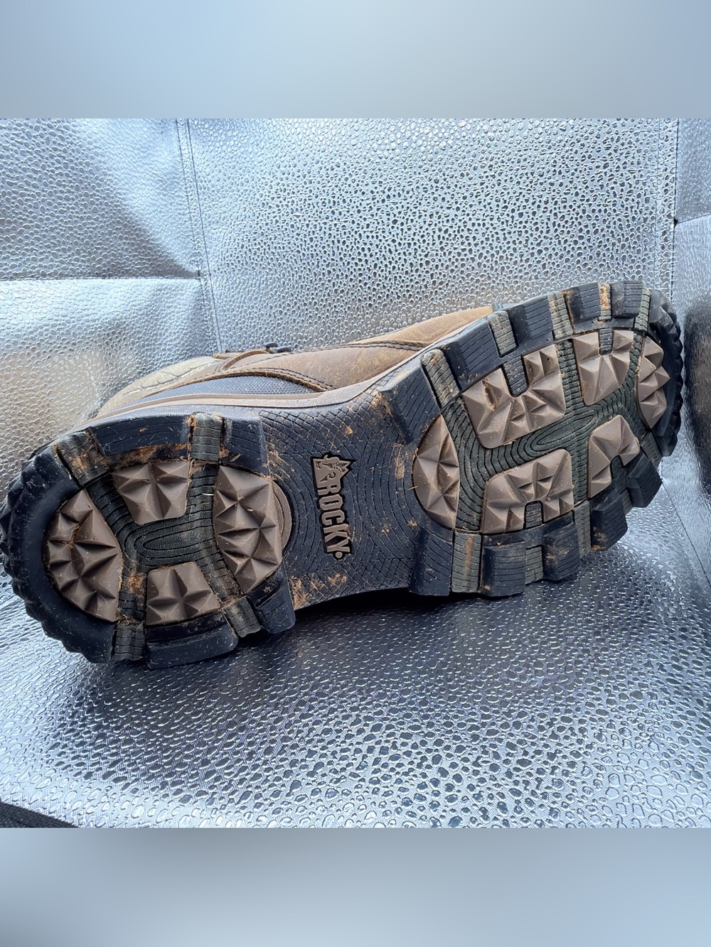 Rocky Men's Camouflage Hunting Boots - Green/Brown/Black - Picture 13 of 15